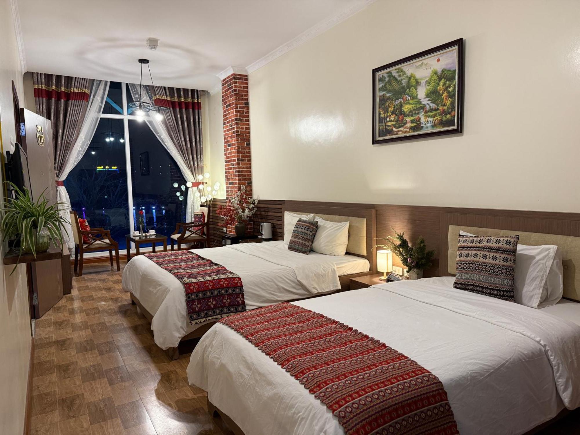 Anh Hong Hotel Ta Lan Than Exterior foto